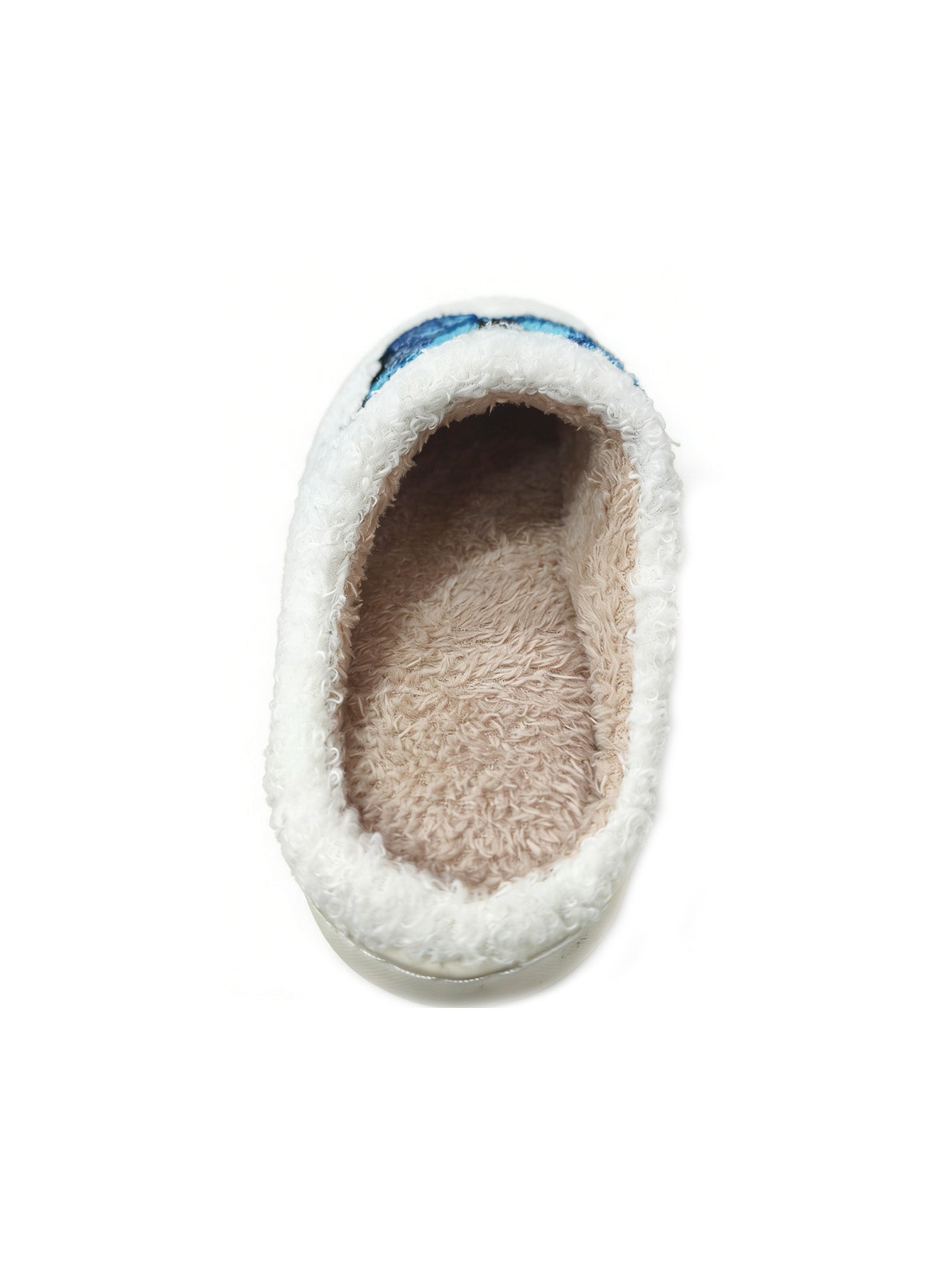 Bulk Slippers | Unisex Butterfly Embroidery Fuzzy Slippers Winter Warm Indoor Home Shoes Wholesale