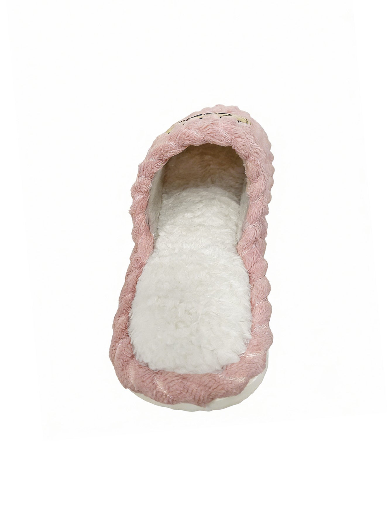 Bulk Slippers | Soft Ribbed Plush Slippers Women Winter Warm Anti-slip Indoor Shoes Wholesale